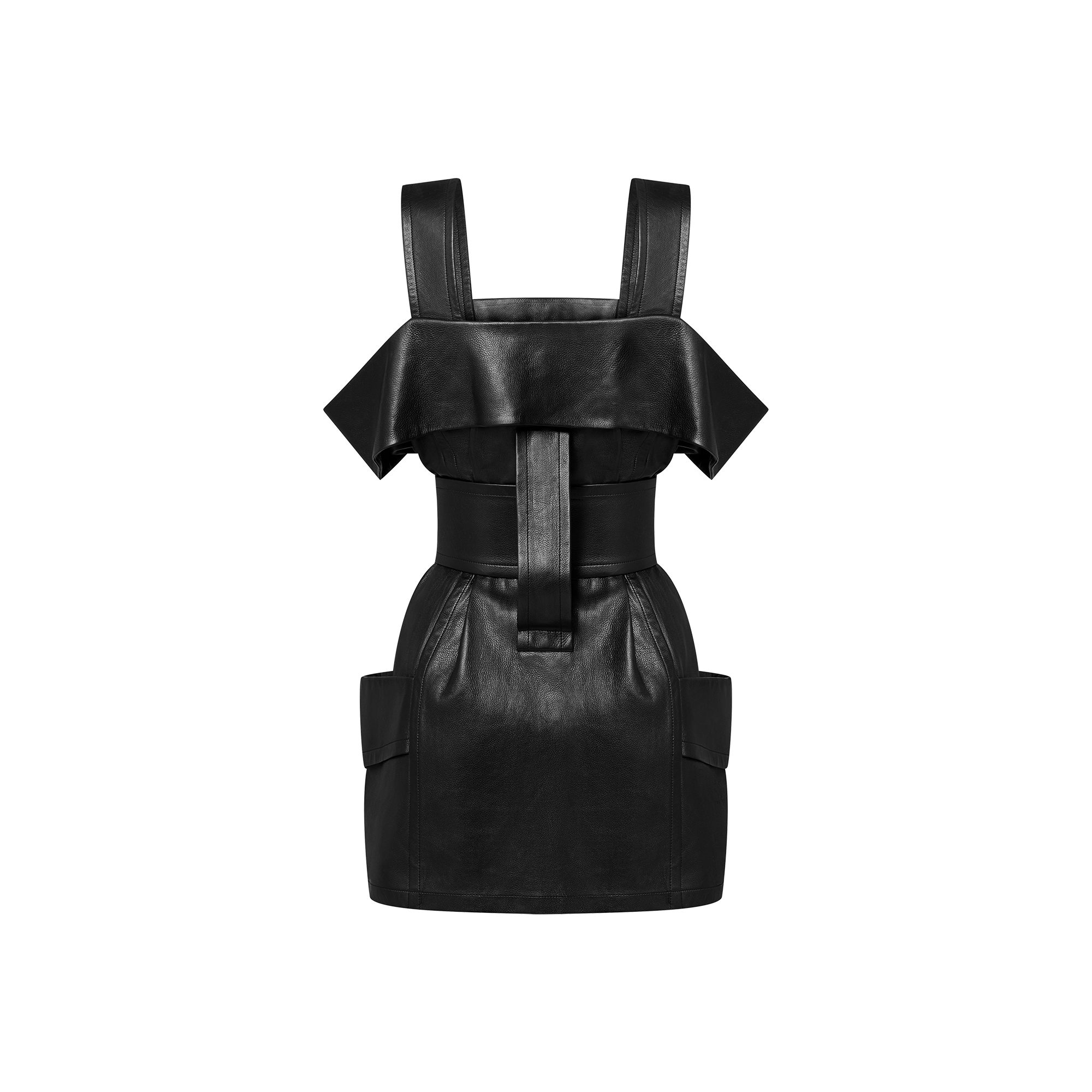 Oversized Belt Calfskin Utility Dress ReadytoWear LOUIS VUITTON